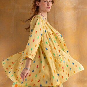 Organic Cotton Crayon Artist’s Blouse